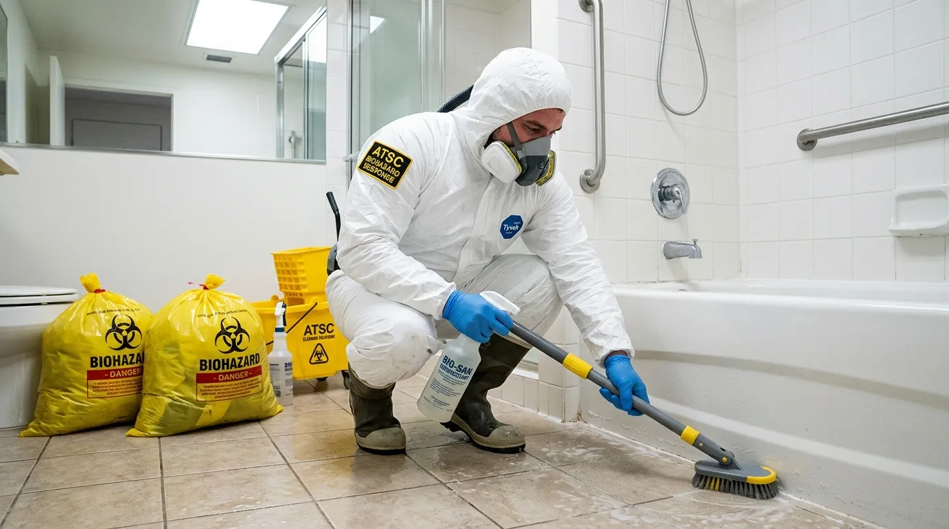 Decontamination equipment deployed for Blood Cleanup in Souderton